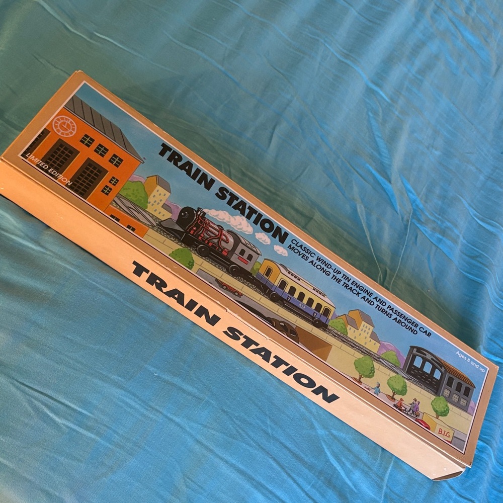 Vintage Wind-Up Train Toy